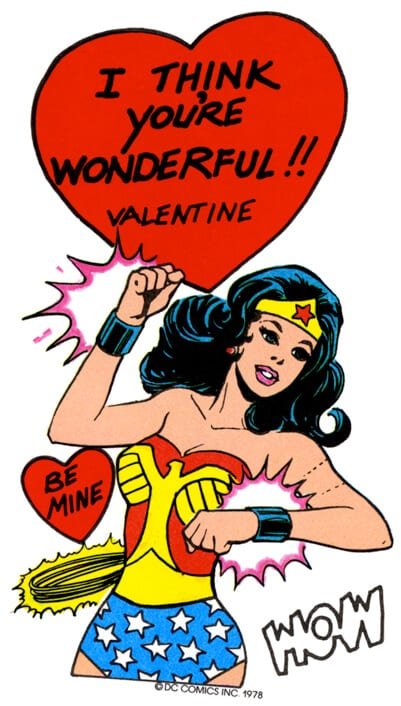 DC Wonder Woman Valentine