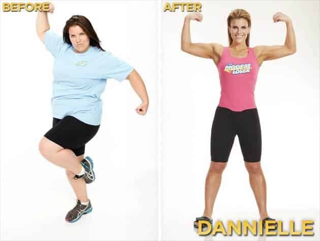 Biggest Loser Before and After Dani