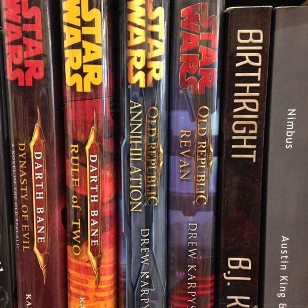 Star Wars Books by BJs