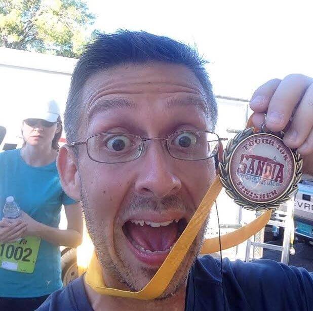 Sandia Mountain Shadows 10k Medal