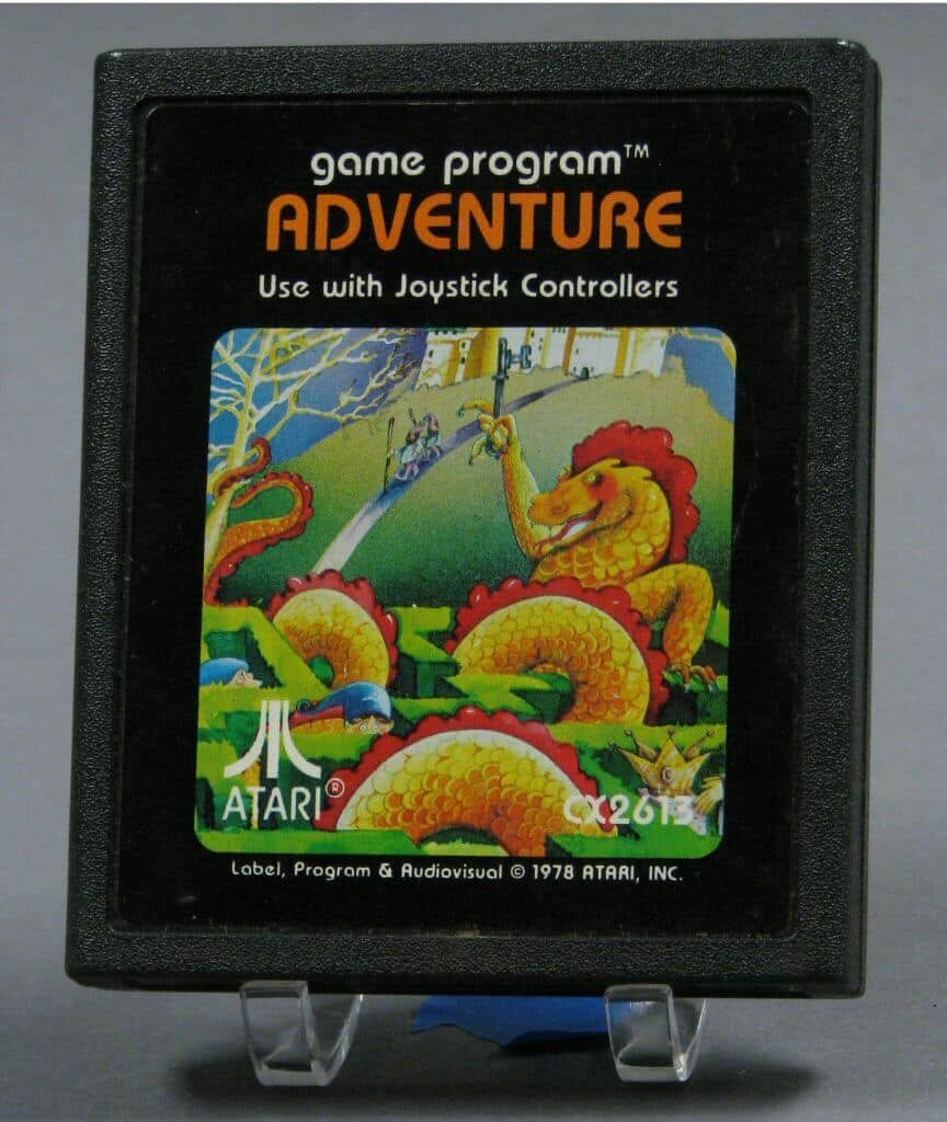 Atari 2600 Adventure Game Cart