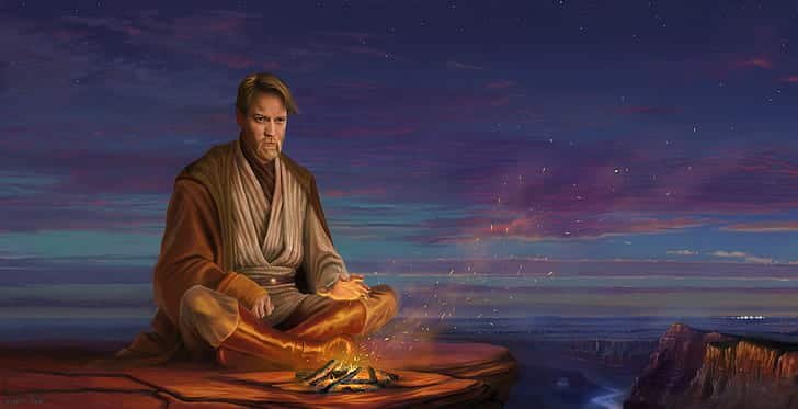 how to meditate like a jedi witih obi-wan kenobi