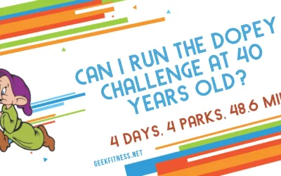 Can I Run the Dopey Challenge at 40 Years Old?